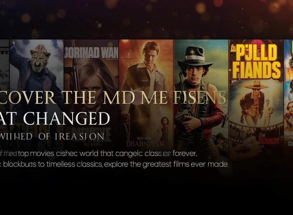 Top Movies in the World – Greatest Films of All Time Ranked